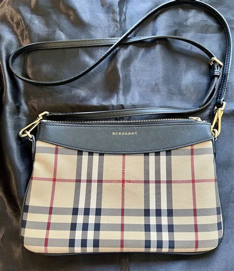 burberry peyton housecheck crossbody bag|Pre.